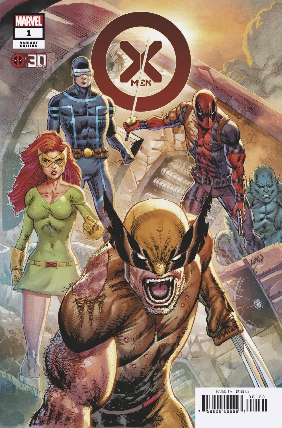 X-Men #1 Liefeld Deadpool 30th Variant (2021)
