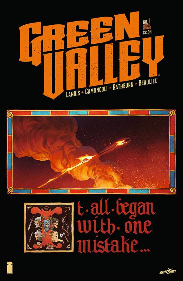 Green Valley #1 2nd Printing (Of 9)