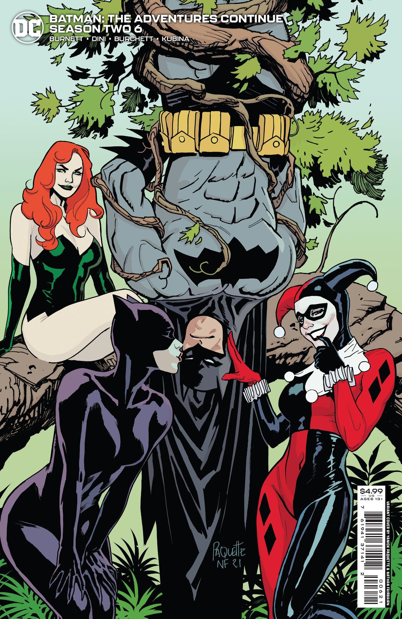 Batman The Adventures Continue Season II #6 Cover B Yanick Paquette Card Stock Variant (Of 7)