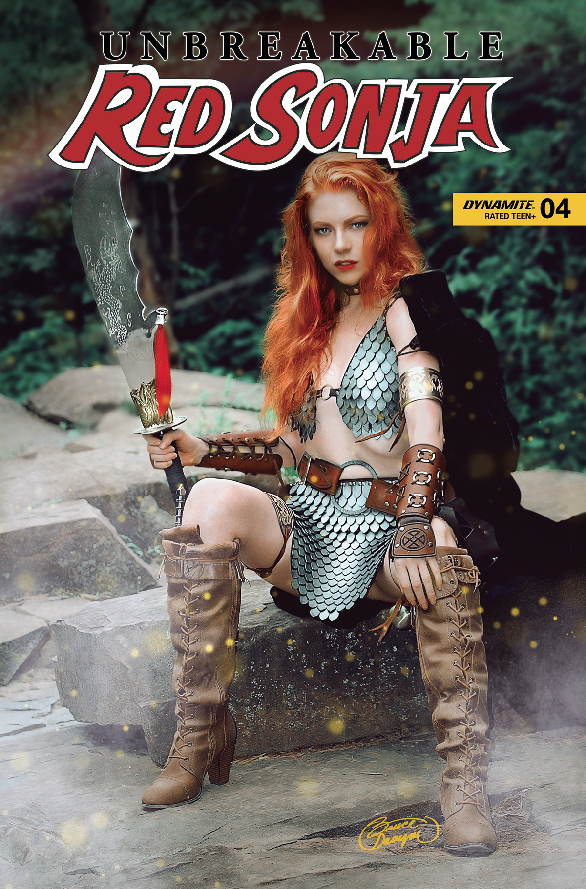 Unbreakable Red Sonja #4 Cover E Cosplay