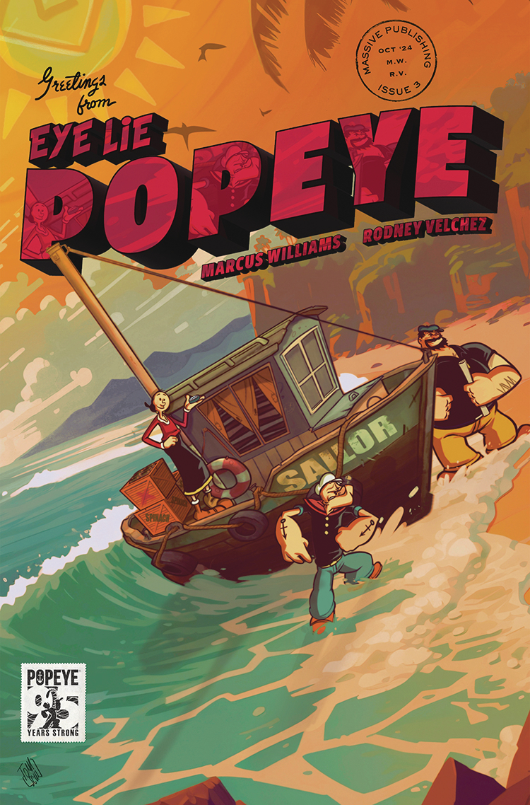 Eye Lie Popeye #3 Cover B Tomaselli