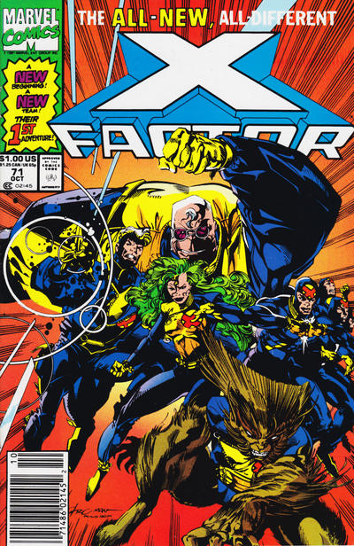 X-Factor #71 [Newsstand]-Very Good (3.5 – 5)