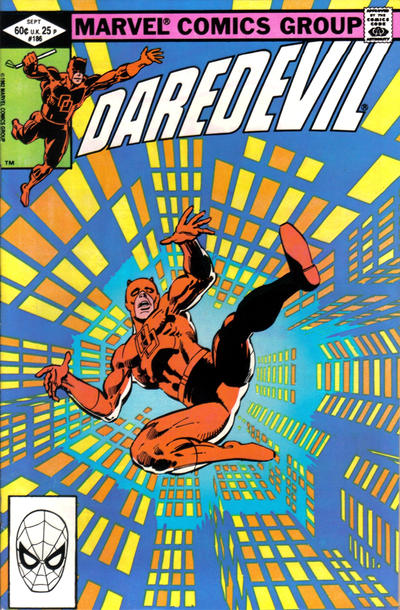 Daredevil #186 [Direct]-Near Mint (9.2 - 9.8)