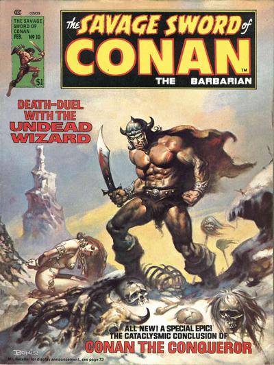 The Savage Sword of Conan #10-Very Good