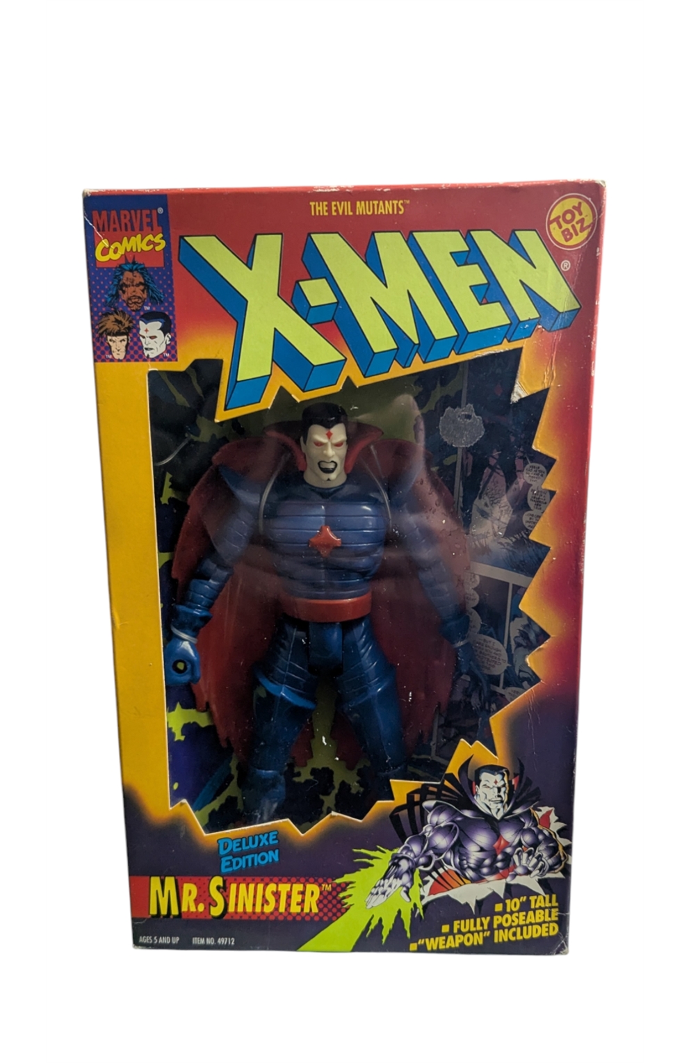 1994 Toy Bix X-Men Mr. Sinister Deluxe Edition