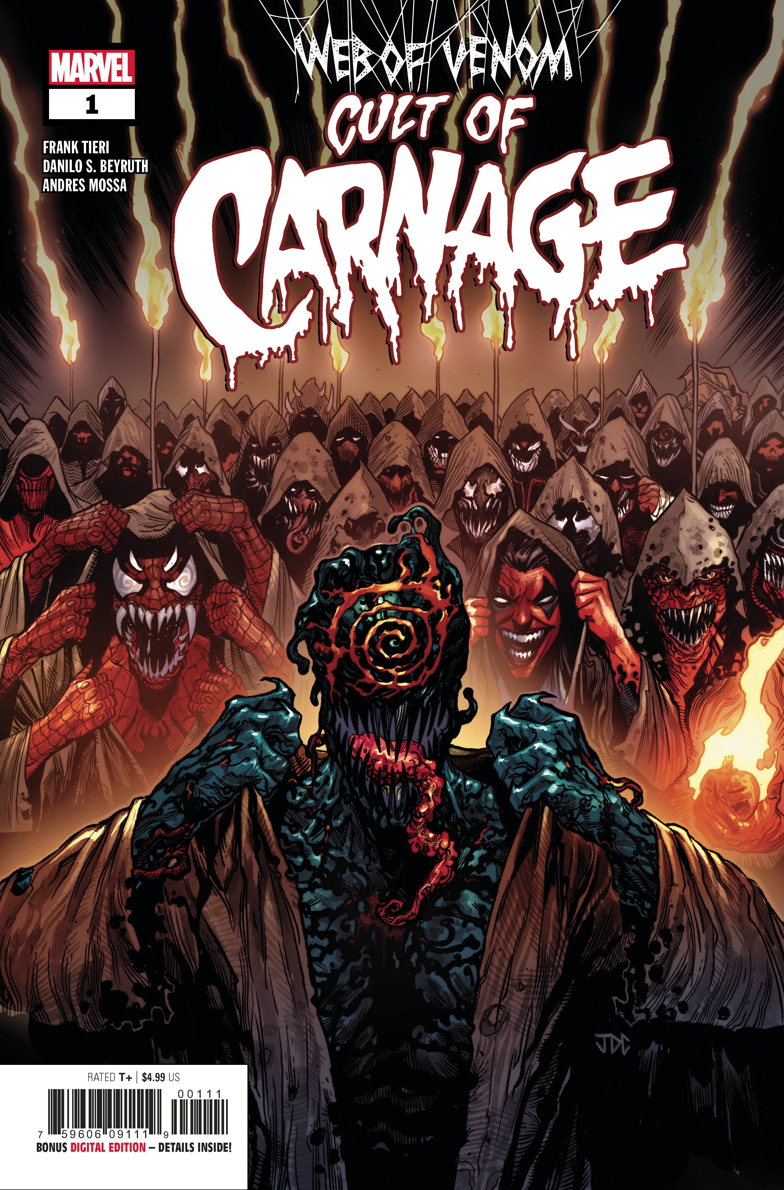 Web of Venom Cult of Carnage #1