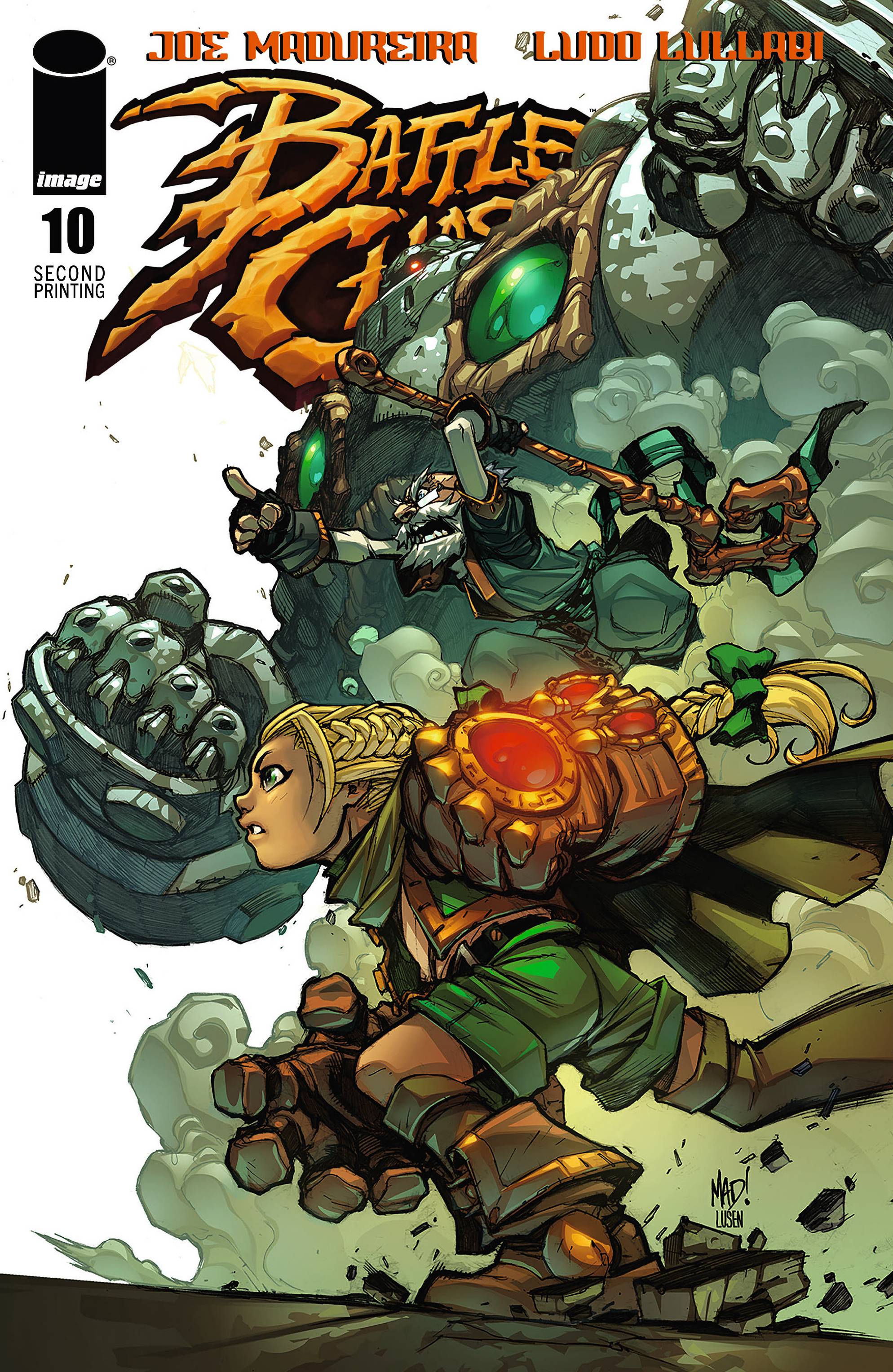 Battle Chasers #10 2nd Printing (Mature)