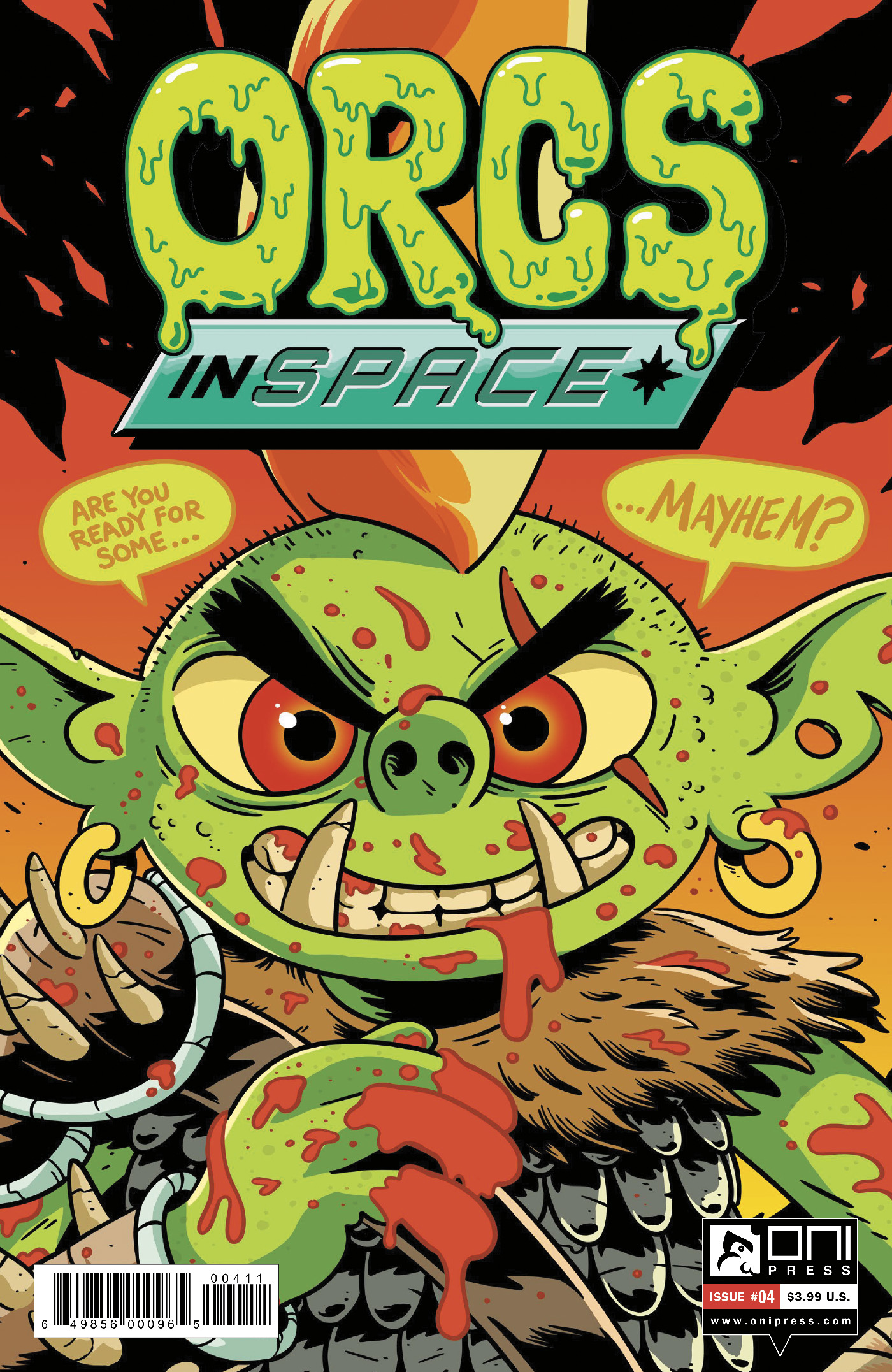 Orcs In Space Volume 4 Cover A Vigneault