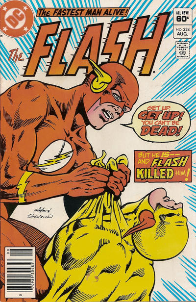Flash #324 [Newsstand]-Near Mint (9.2 - 9.8)