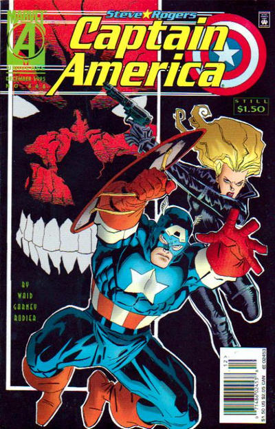 Captain America #446 [Newsstand]-Fine (5.5 – 7)