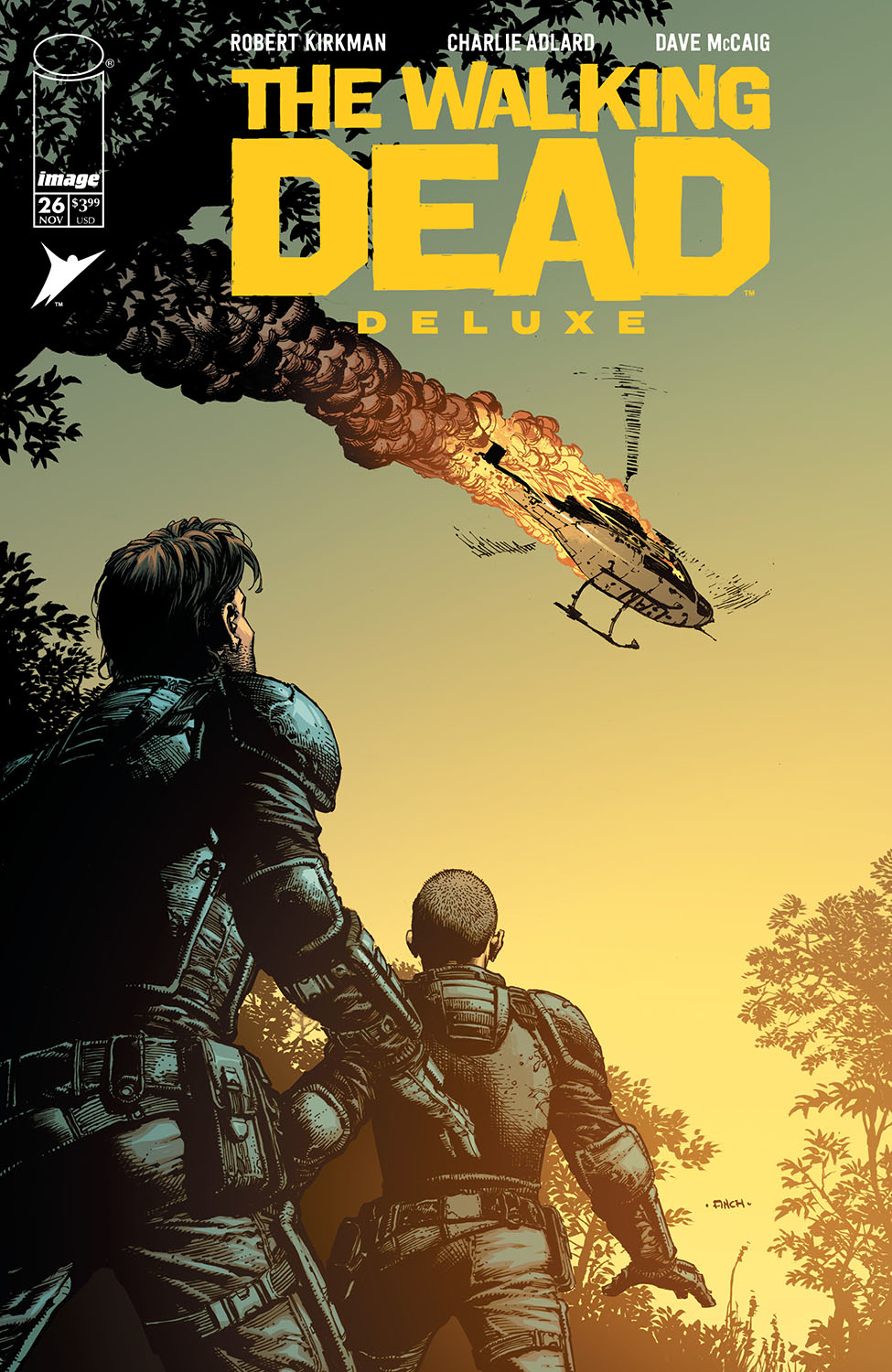 Walking Dead Deluxe #26 Cover A Finch & Mccaig (Mature)