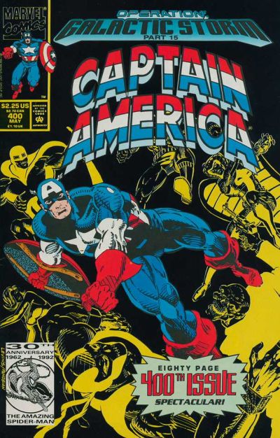 Captain America #400 [Direct]-Fine (5.5 – 7)