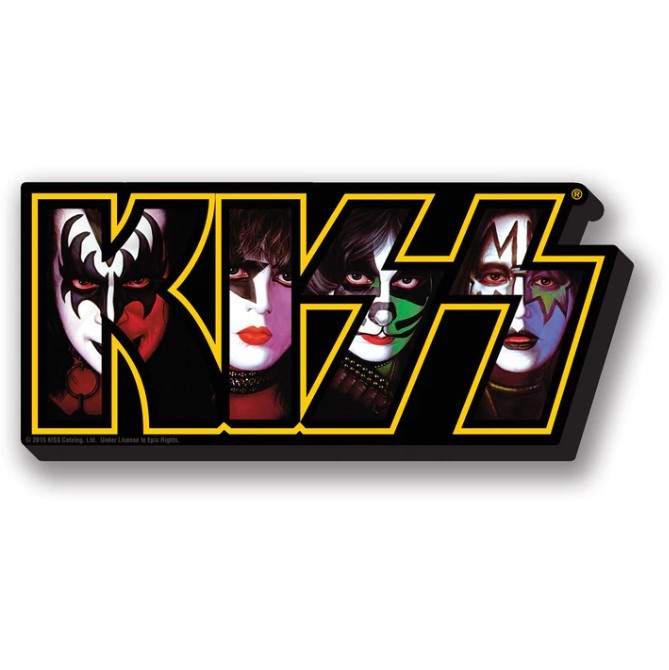 Kiss Logo Funky Chunky Magnet