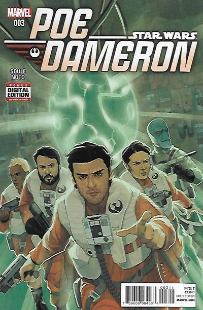 Poe Dameron #3-Near Mint (9.2 - 9.8)