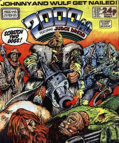 2000 AD #445-Near Mint (9.2 - 9.8)