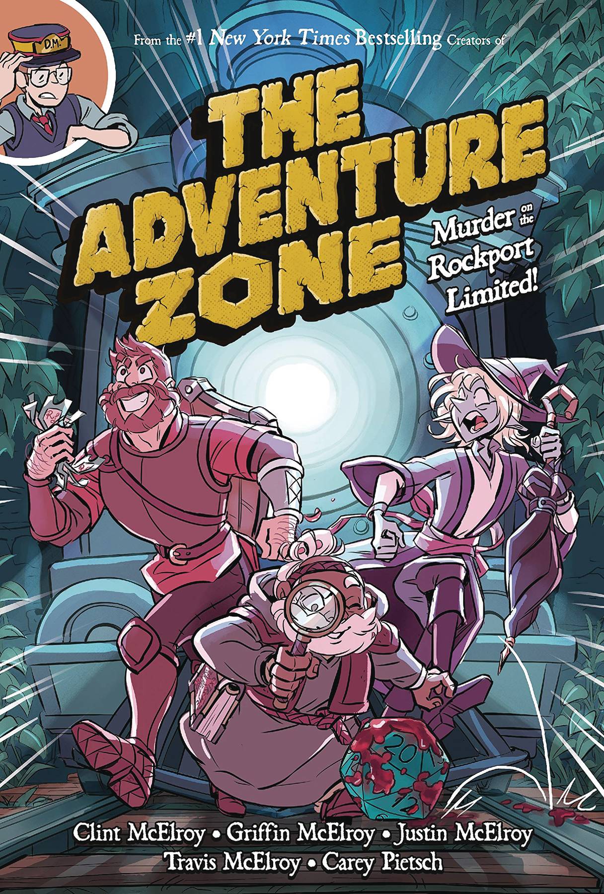 Adventure Zone Hardcover Graphic Novel Volume 2 Murder On Rockport Limited