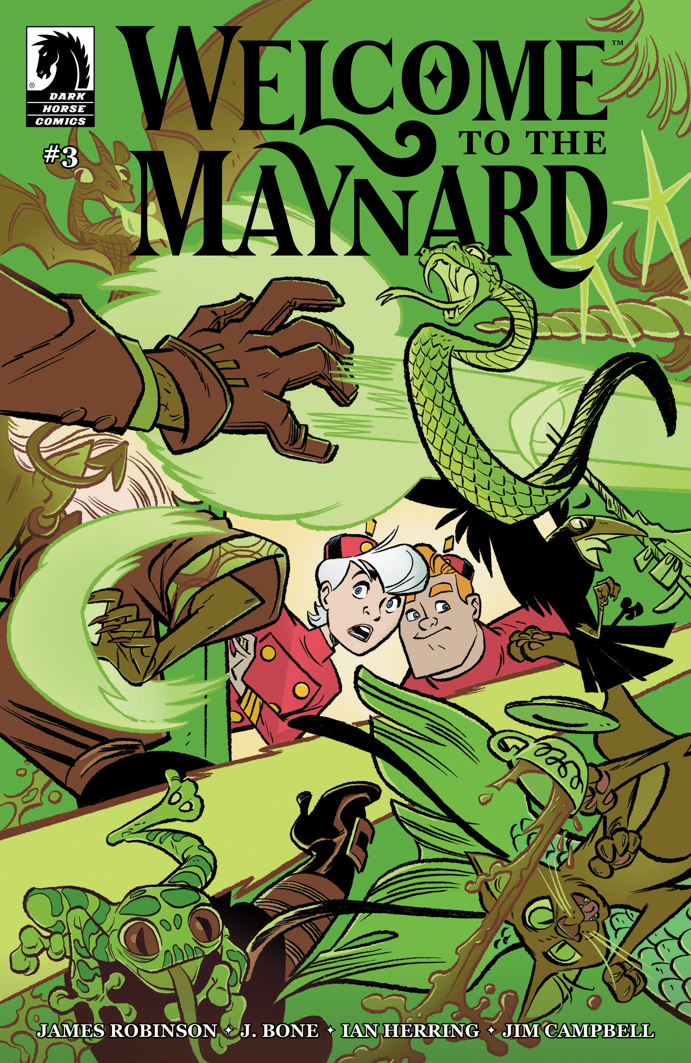 Welcome to the Maynard #3 Cover A (J. Bone)