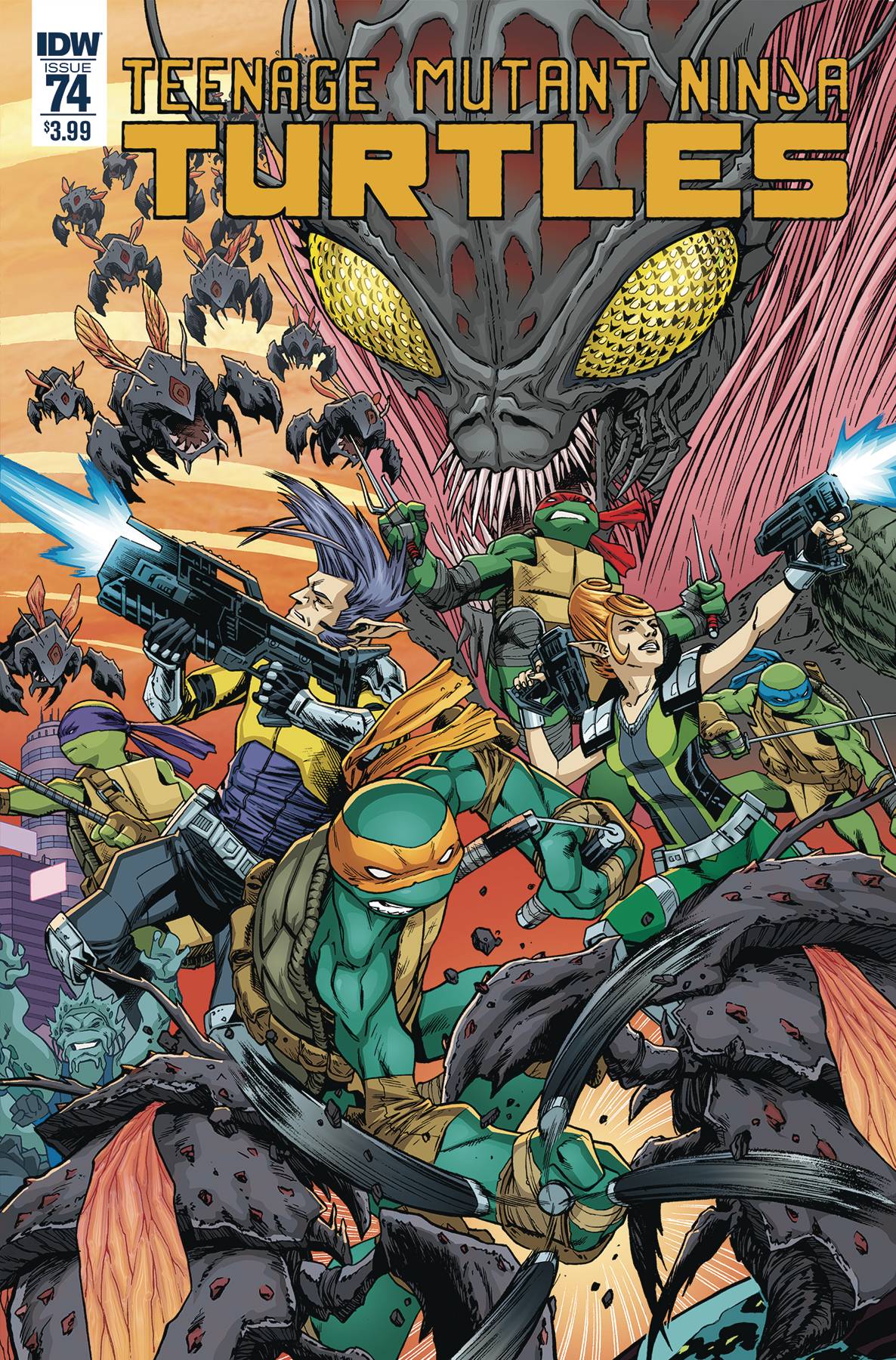 Teenage Mutant Ninja Turtles Ongoing #74 Cover A Smith (2011)