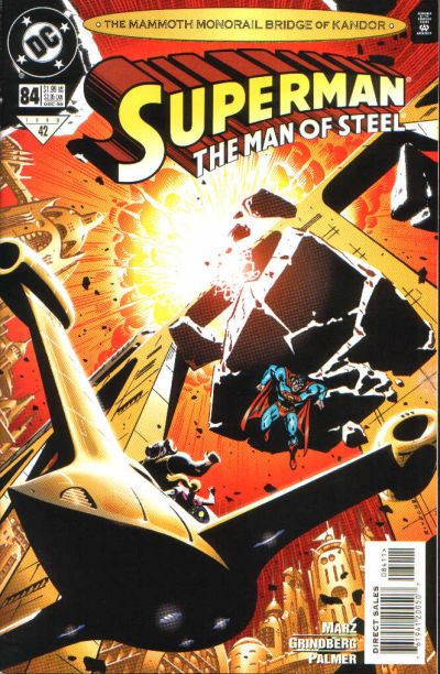 Superman: The Man of Steel #84 [Direct Sales]-Fine (5.5 – 7)