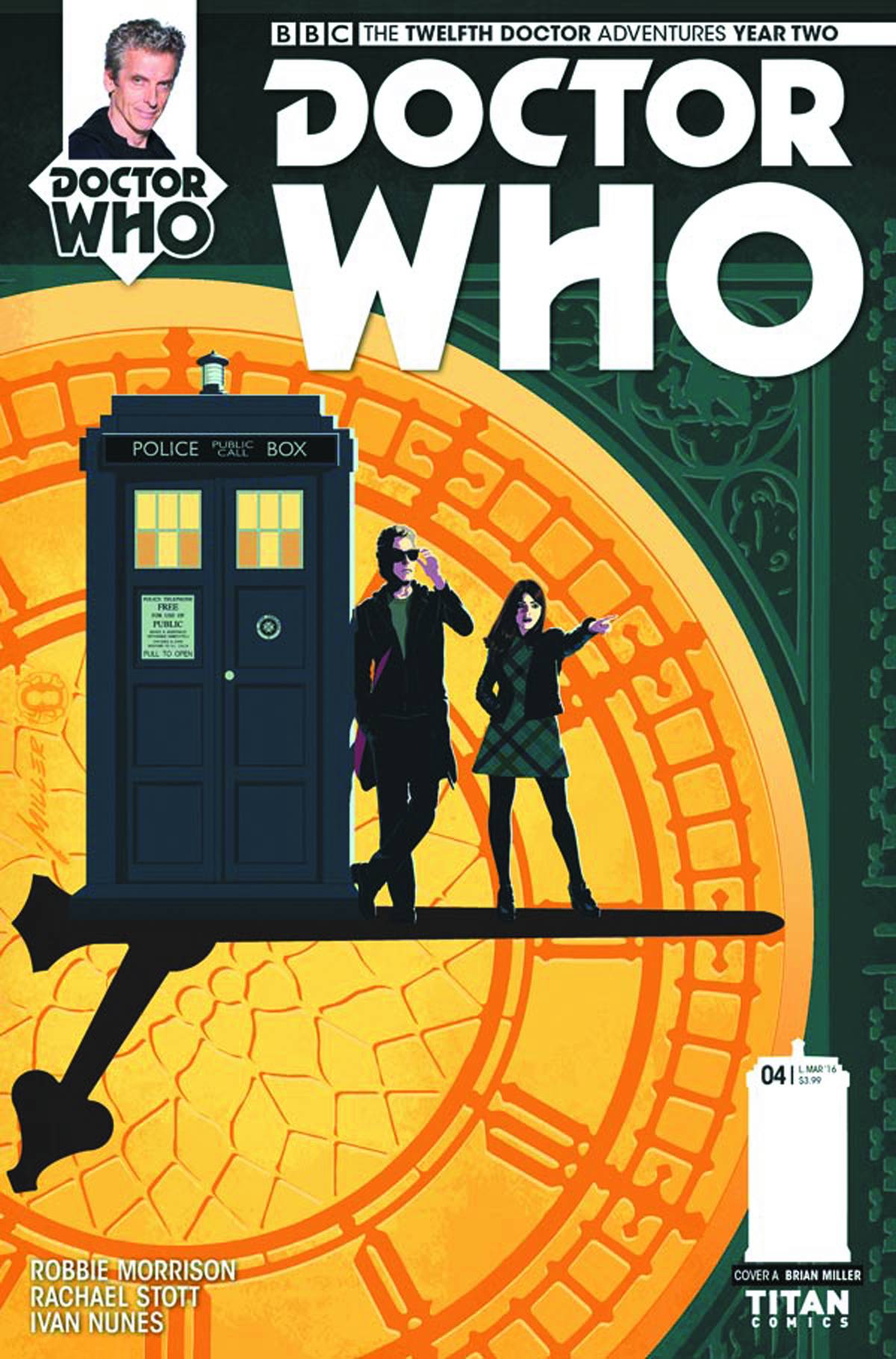 Doctor Who 12th Year Two #4 Cover A Miller