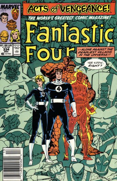 Fantastic Four #334 [Newsstand]-Fine (5.5 – 7)