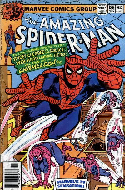 The Amazing Spider-Man #186 [Regular Edition]-Very Fine-)
