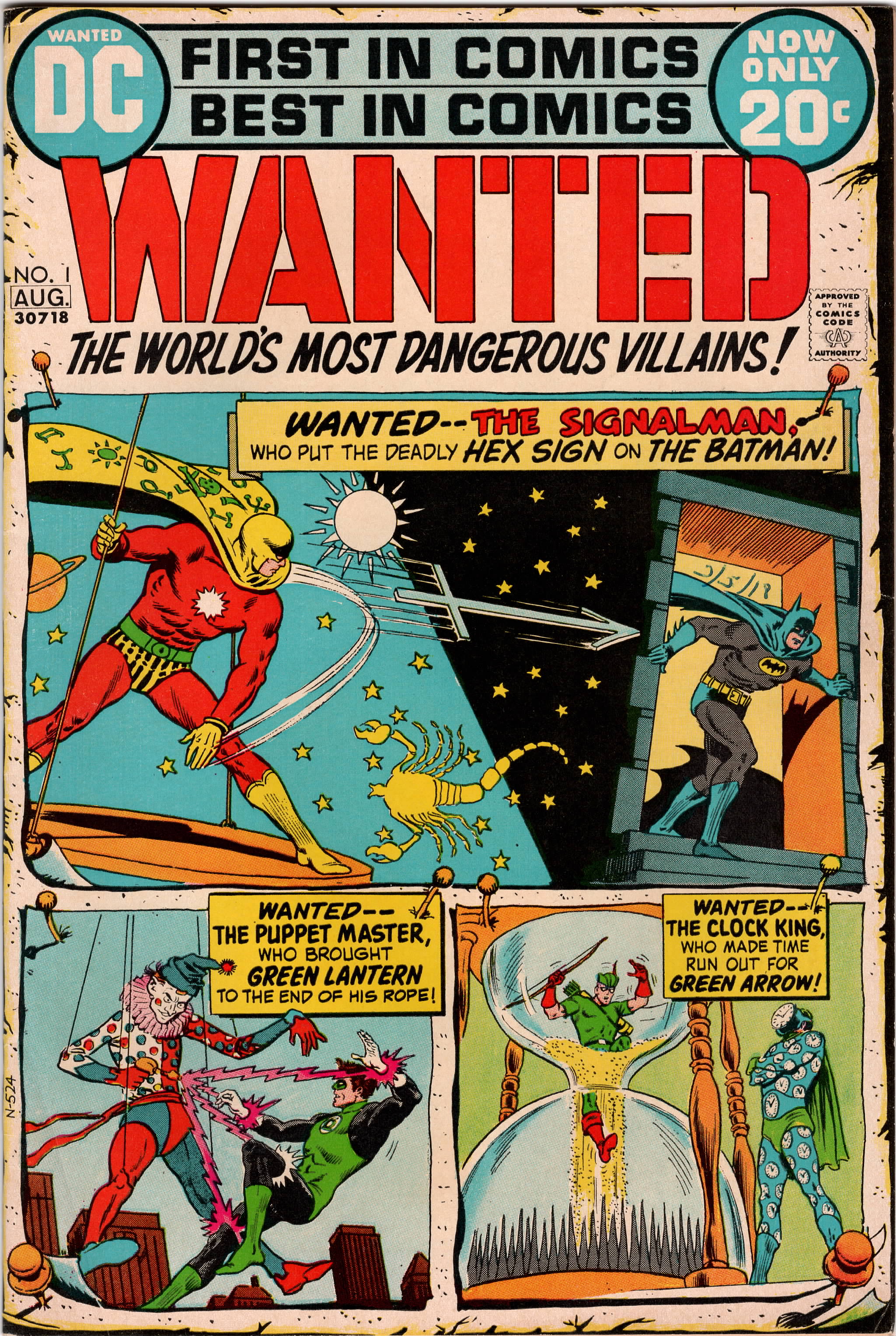 Wanted: The World's Most Dangerous Villains! #1