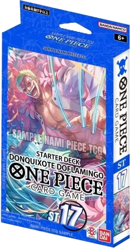 One Piece TCG: Blue Donquixote Doflamingo Starter Deck [ST-17]