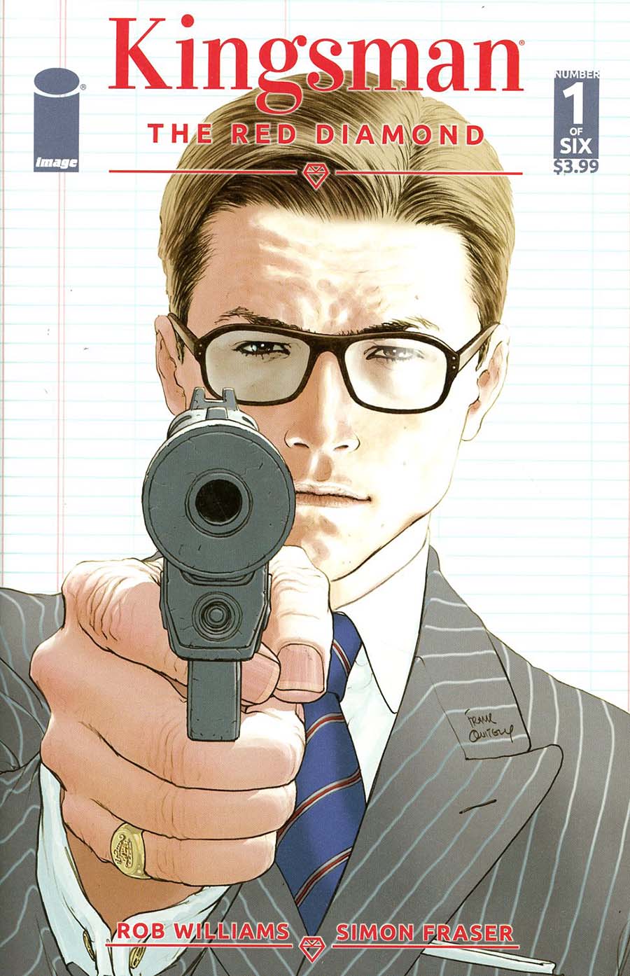 Kingsman Red Diamond #1 Cover A Quitely