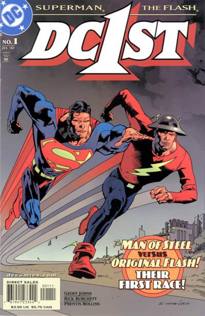 DC First Flash Superman