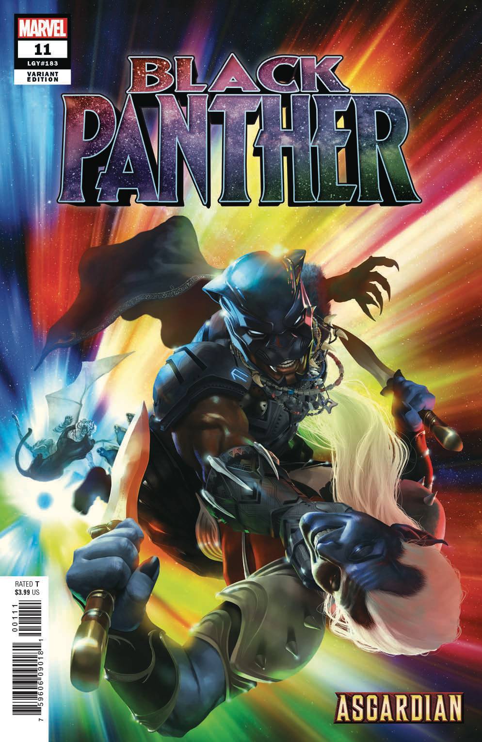 Black Panther #11 Rahzzah Asgardian Variant (2018)