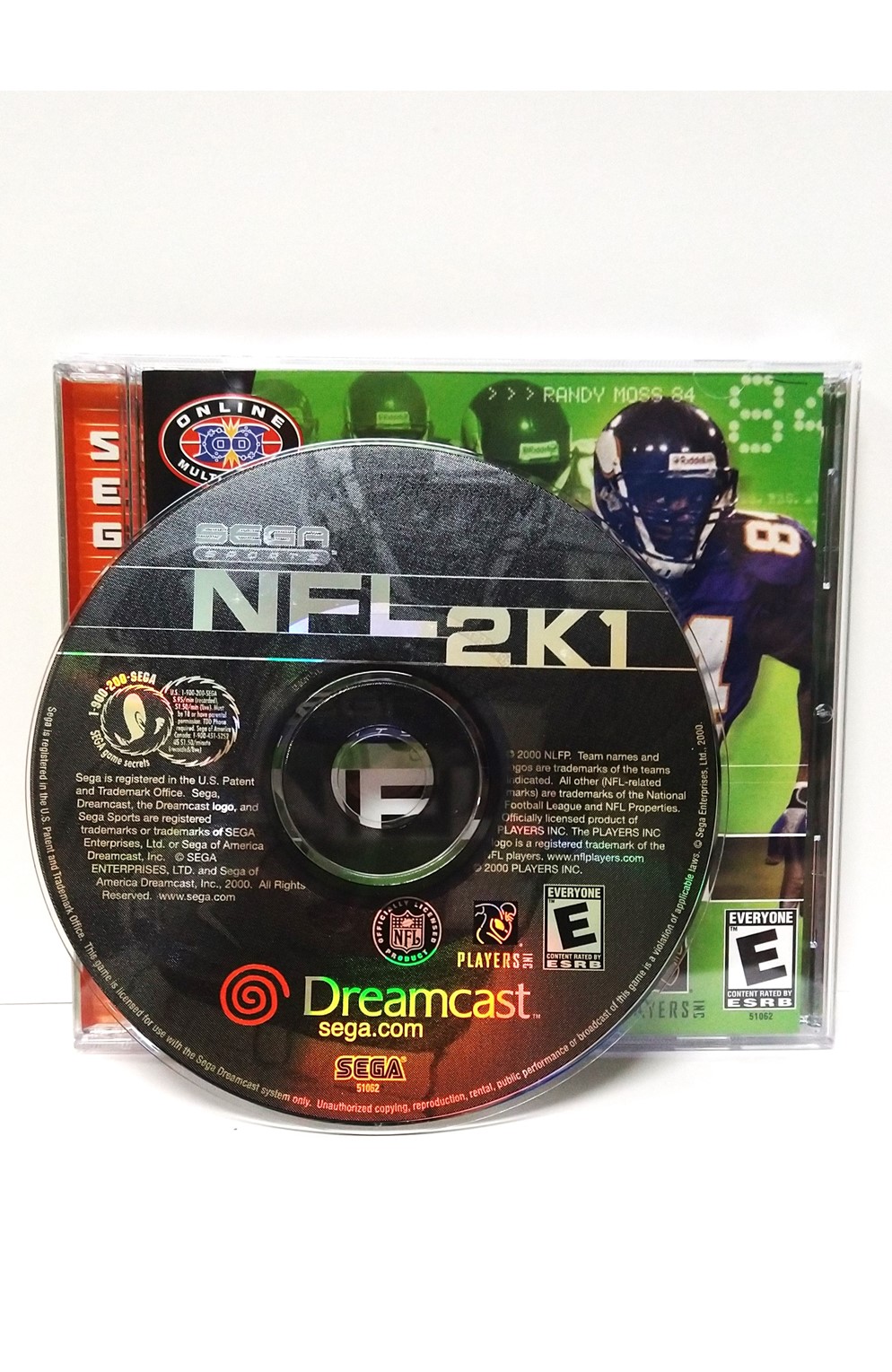 Sega Dreamcast Nfl 2K1