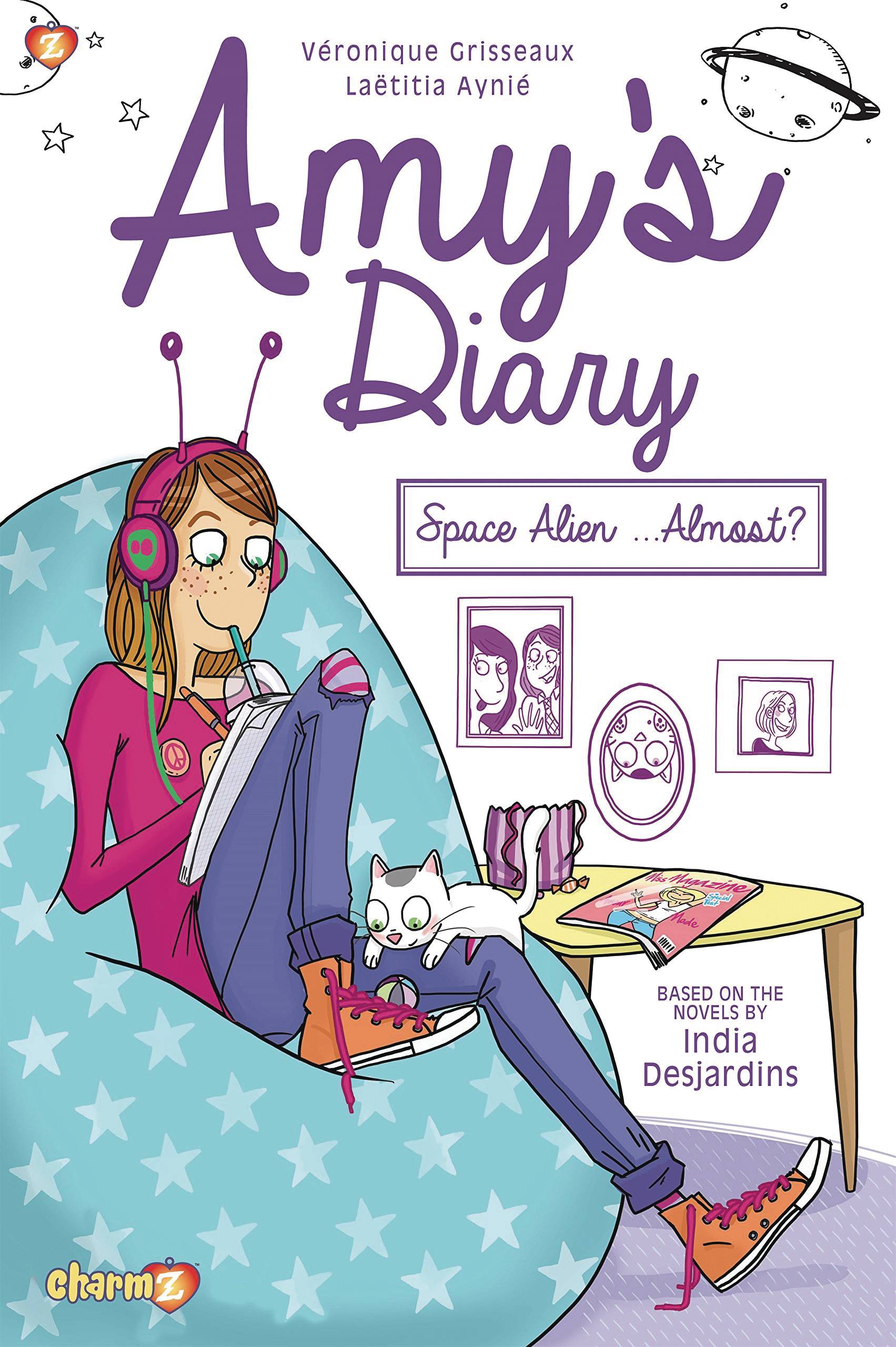 Amys Diary Graphic Novel Volume 1 Space Alien Almost