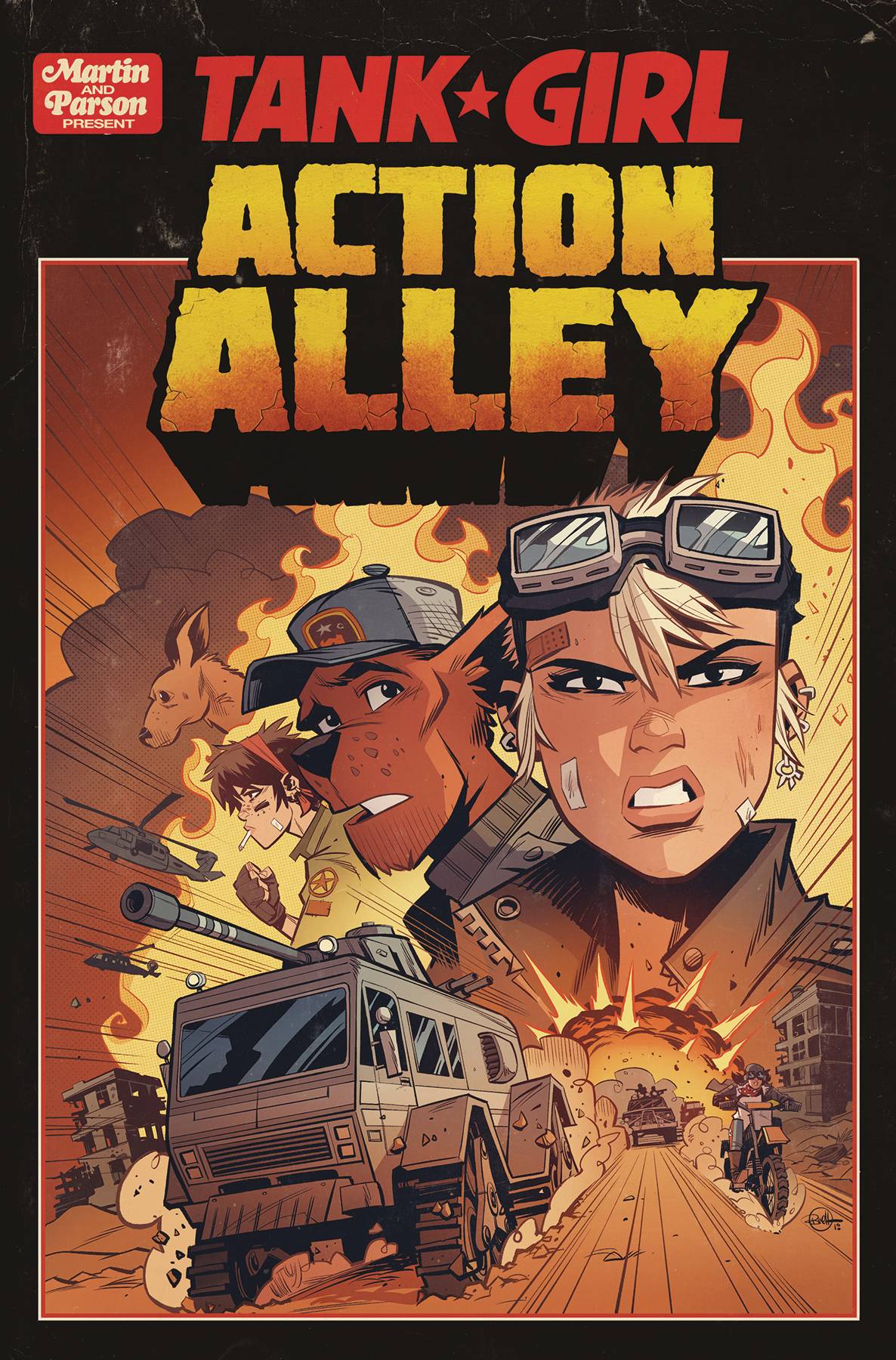 Tank Girl Action Alley #1 Cover A Parson