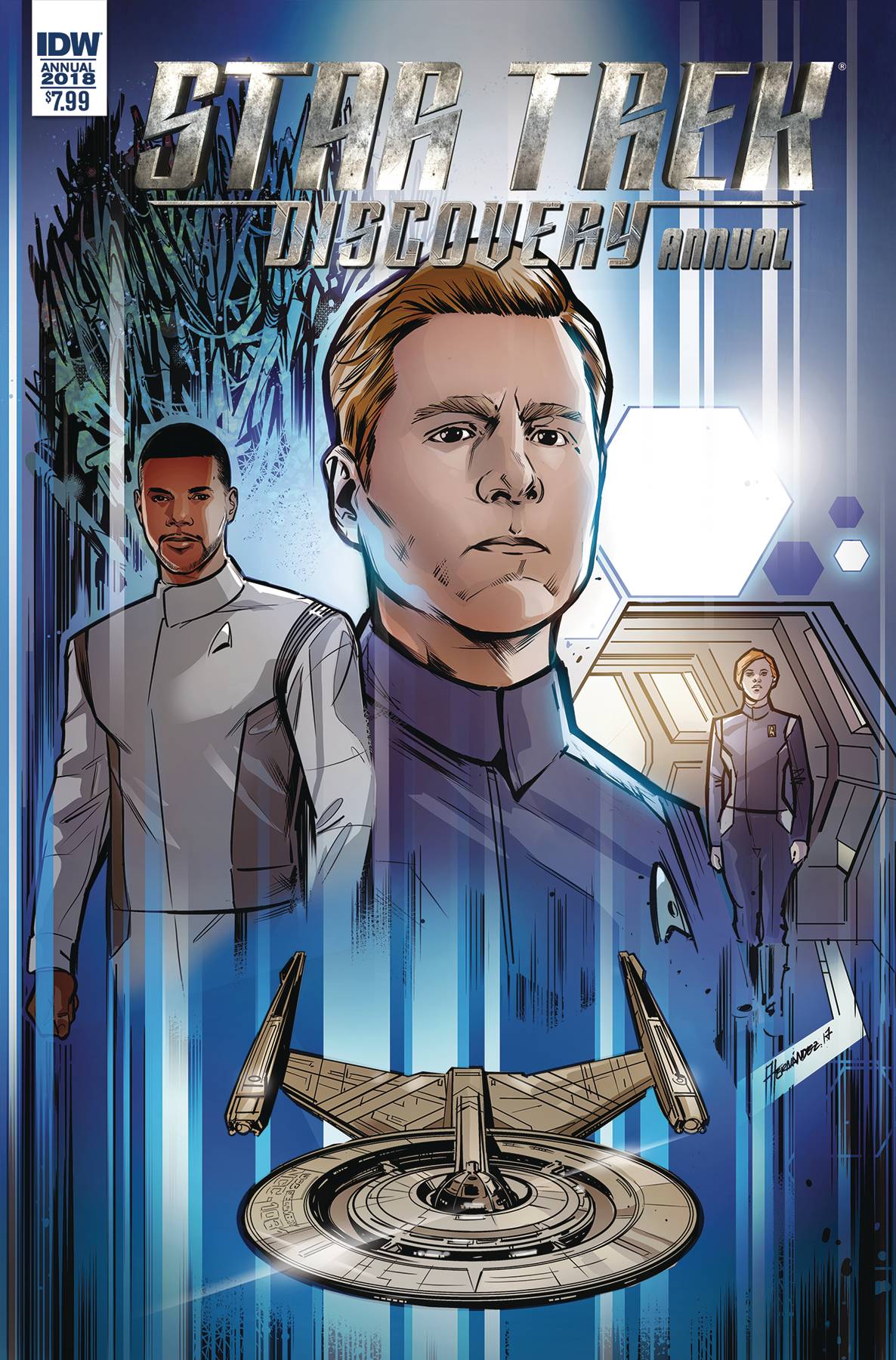 Star Trek Discovery Annual 2018 #1 Cover A Hernandez