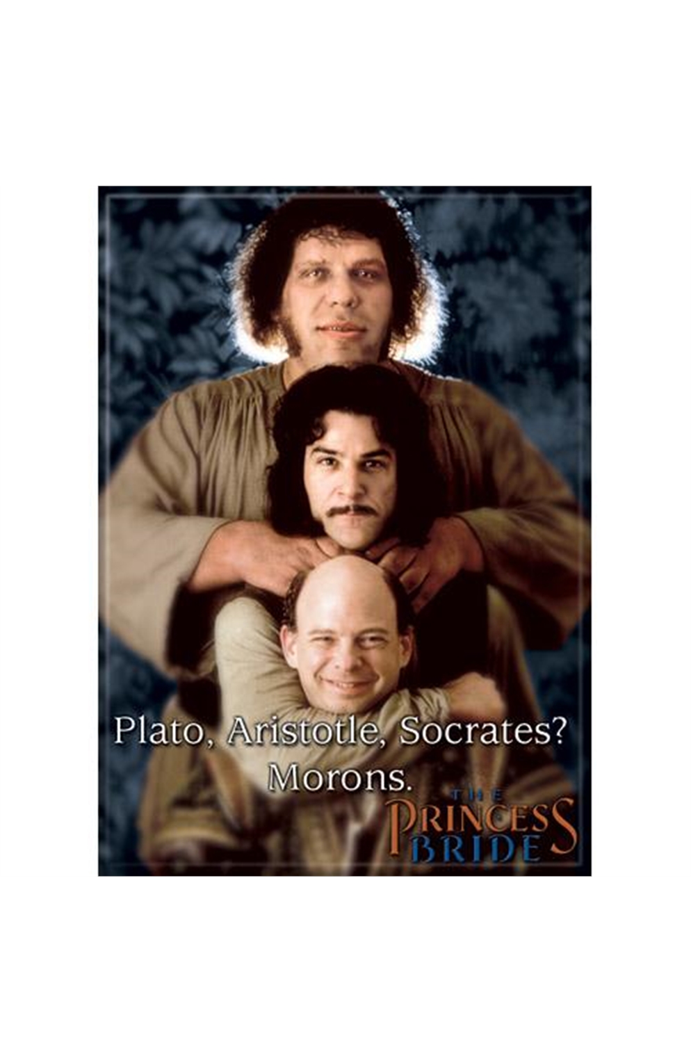 Princesss Bride: Plato, Aristotle, Socrates? Magnet