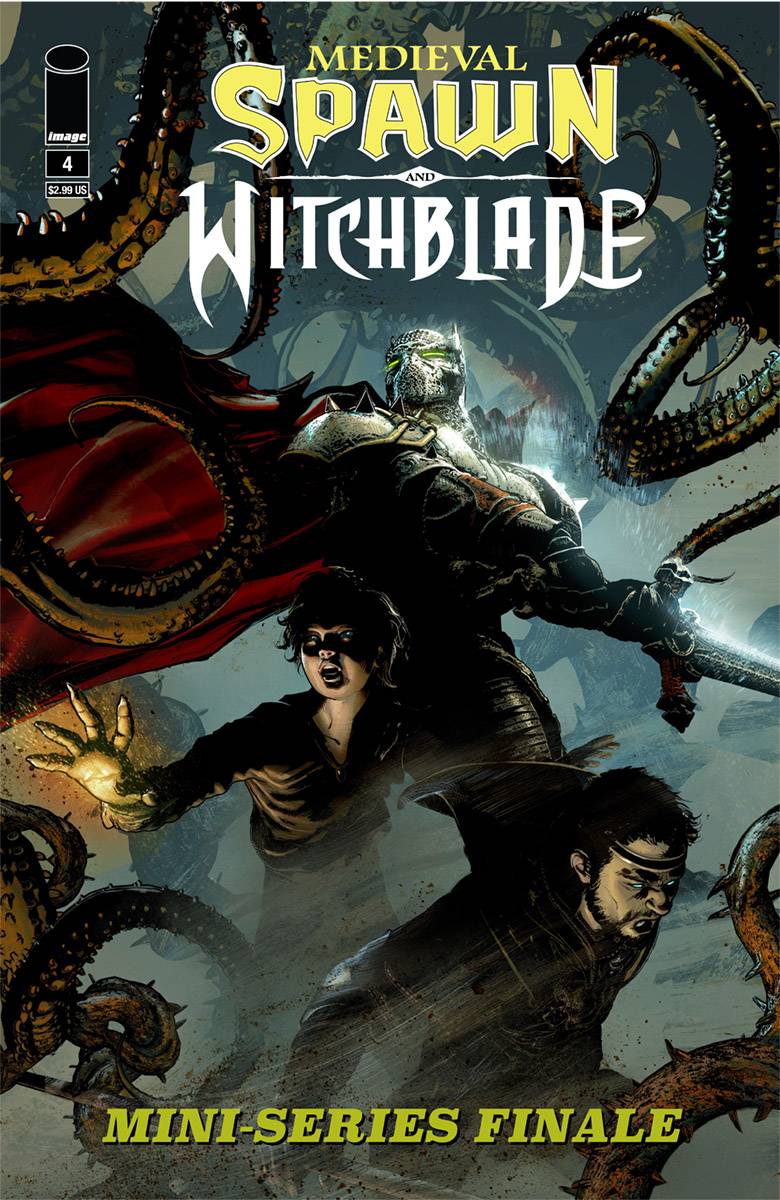 Medieval Spawn Witchblade #4 Cover A Haberlin (Of 4)