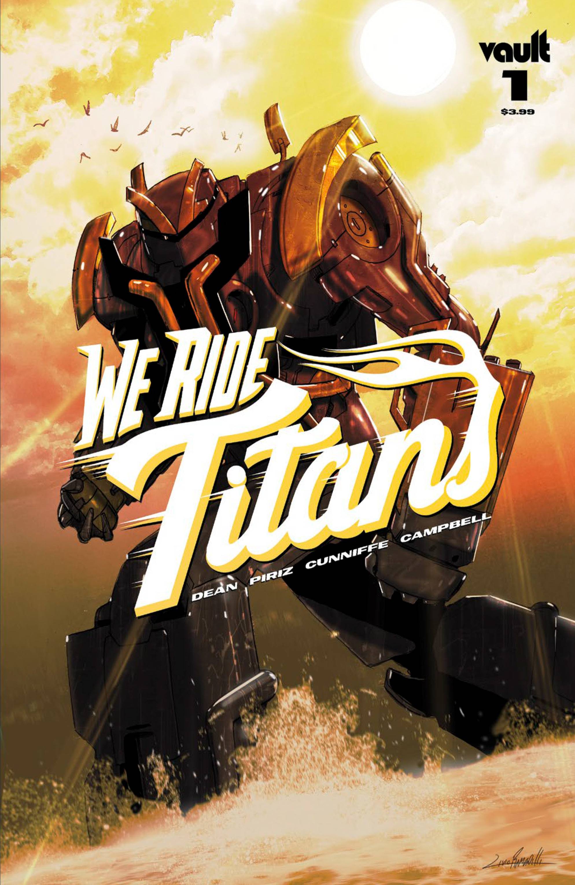We Ride Titans #1 Cover D Ramondelli 1 for 10 Incentive