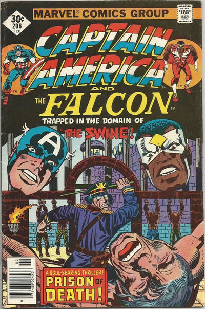 Captain America #206 [Whitman]-Very Good (3.5 – 5)