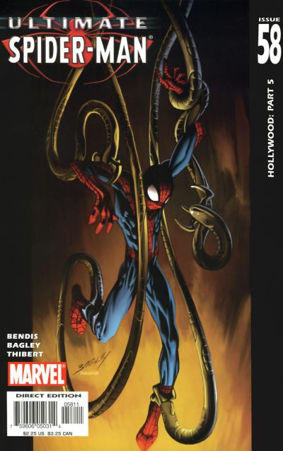 Ultimate Spider-Man #58 [Newsstand](2000)-Fine (5.5 – 7)