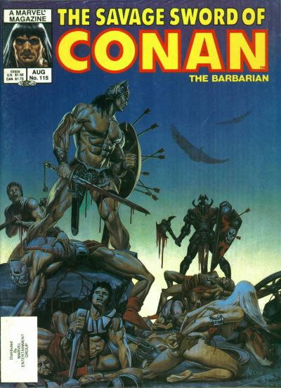 The Savage Sword of Conan #115 [Direct]