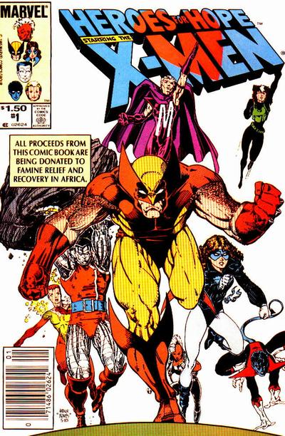 Heroes For Hope Starring The X-Men #1 [Newsstand] - Fn- 5.5