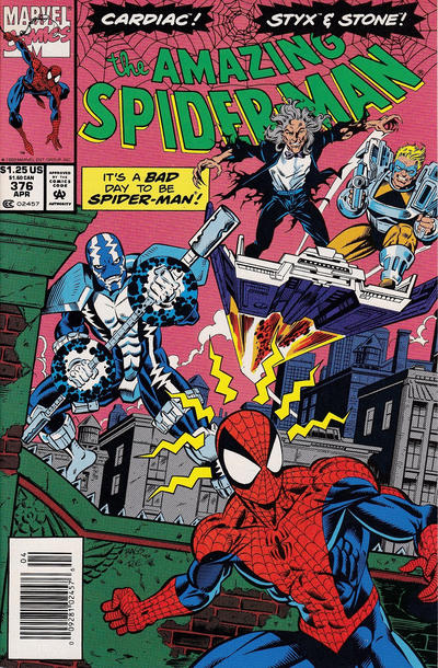 The Amazing Spider-Man #376 [Newsstand] - Fn+  