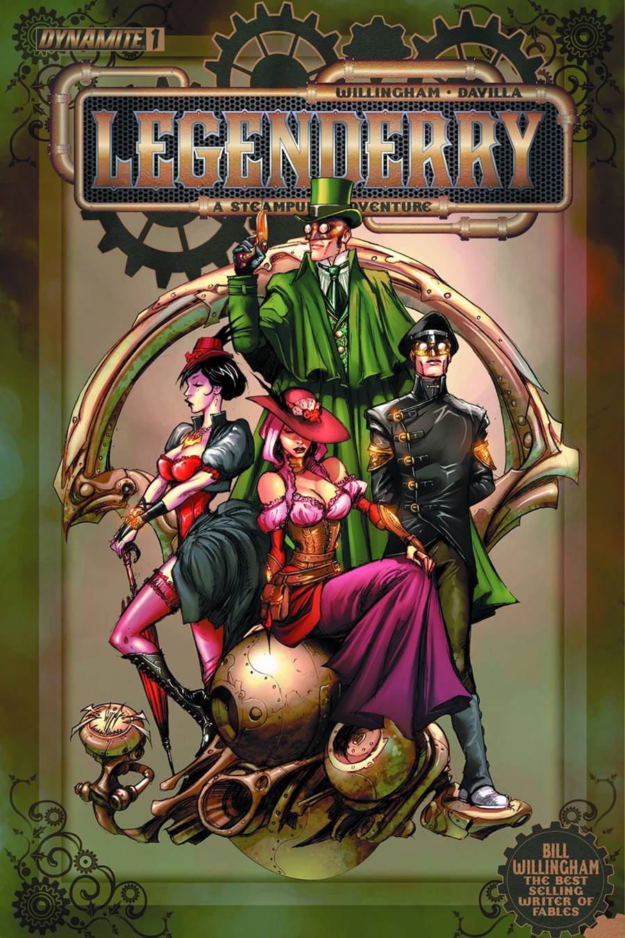 Legenderry A Steampunk Adventure #1