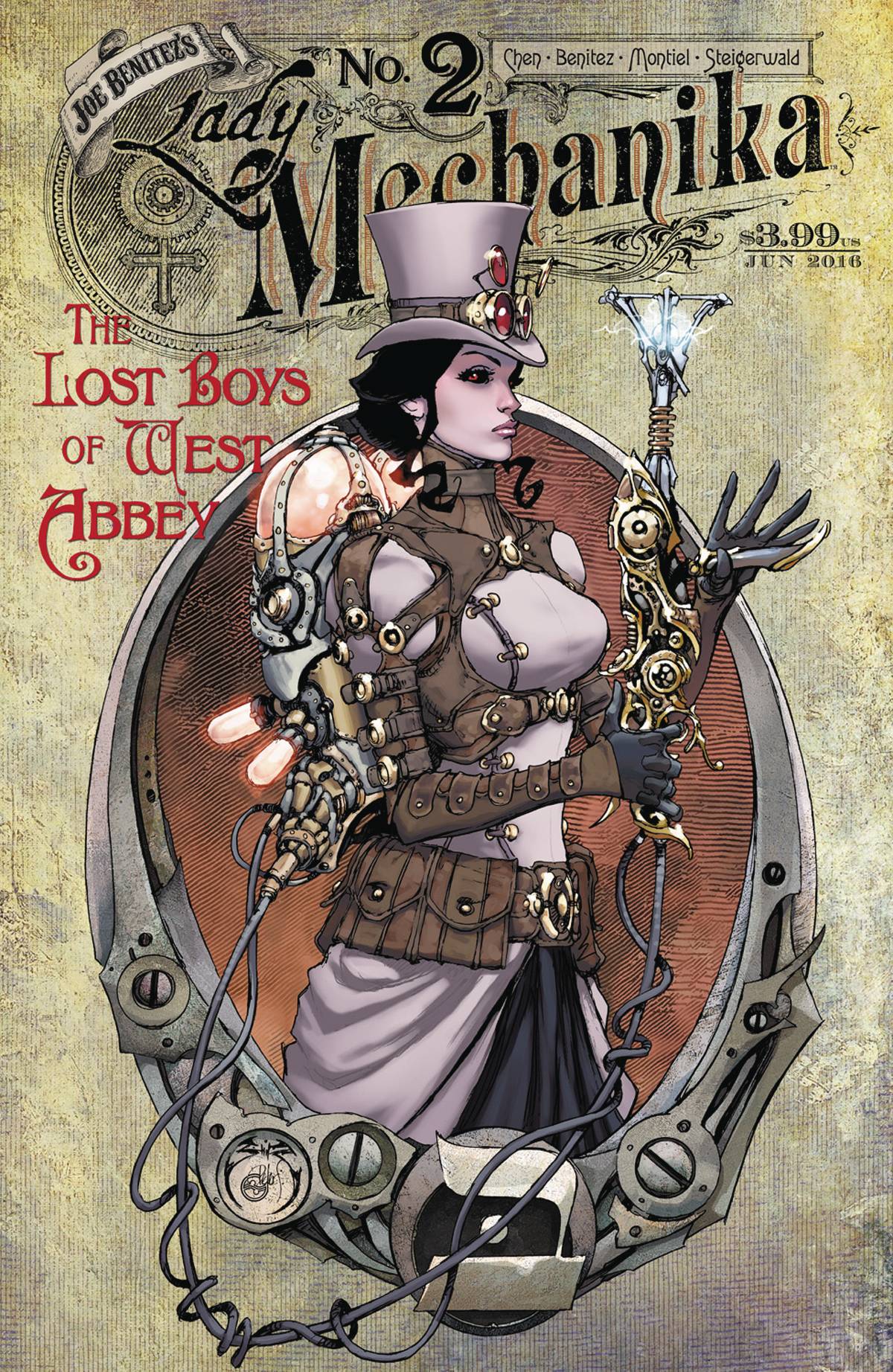 Lady Mechanika Lost Boys of West Abbey #2