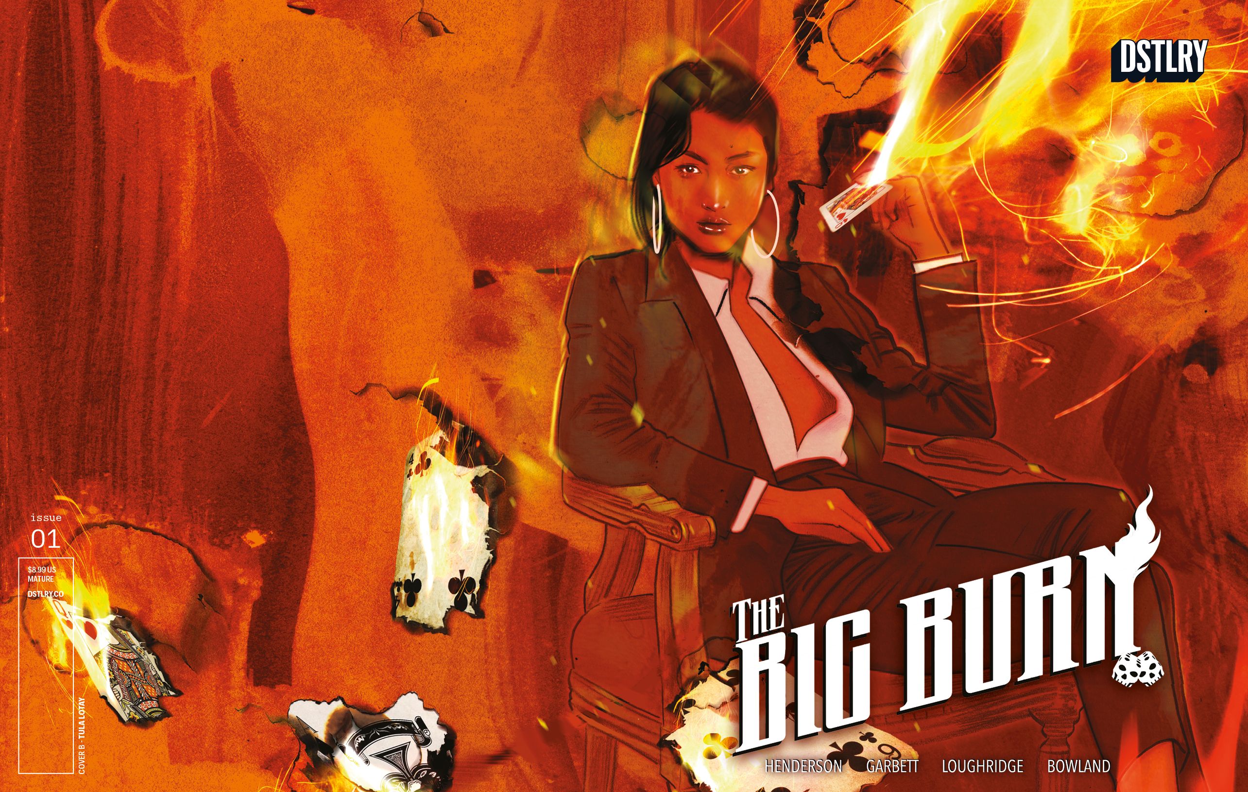 Big Burn #1 Cover B Tula Lotay Variant (Of 3)