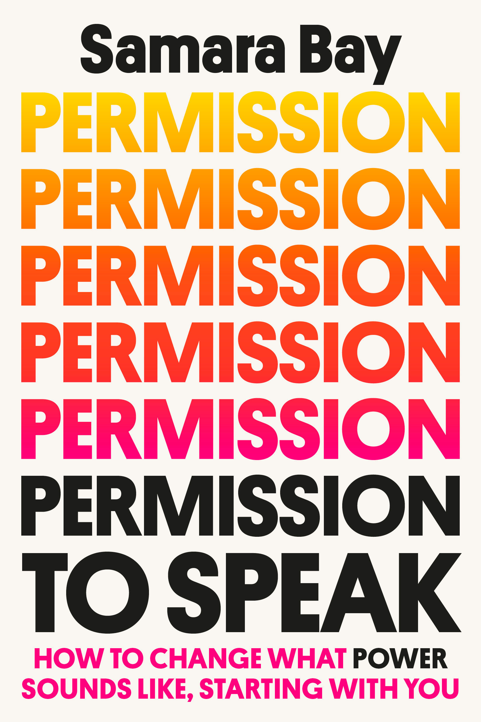 Permission To Speak (Hardcover Book)
