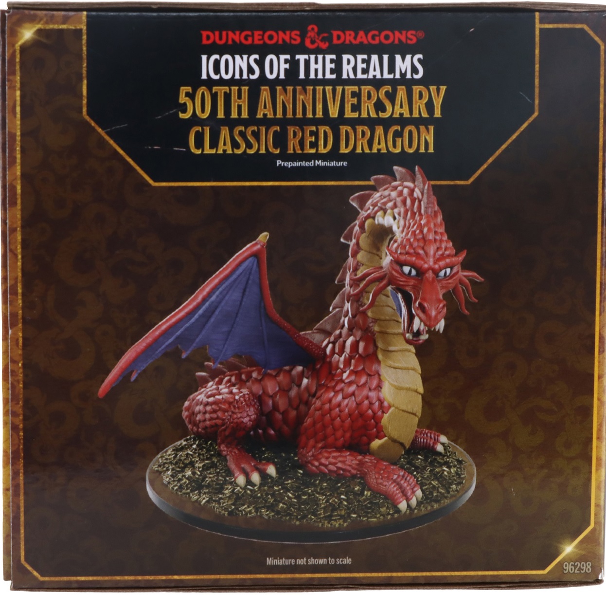 Dungeons & Dragons Icons Realms 50th Anniversary Red Dragon Mini