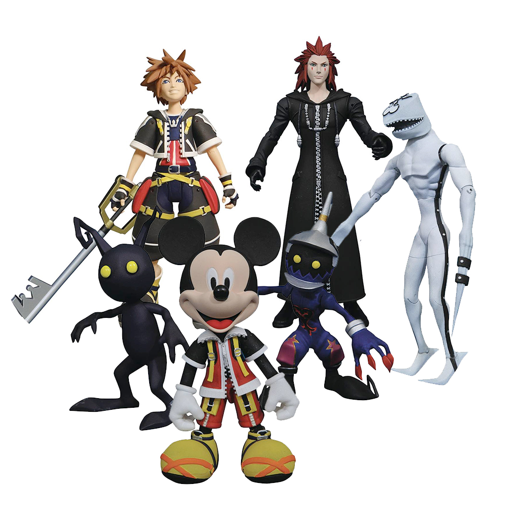 Kingdom Hearts Series 1 Action Figure Set