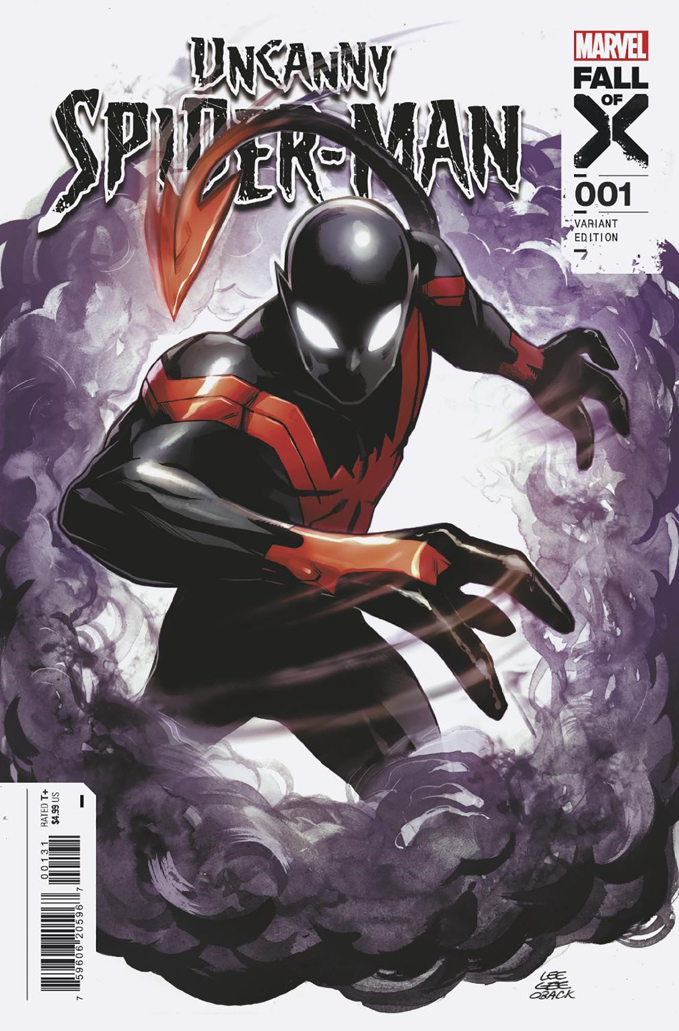 Uncanny Spider-Man #1 Lee Garbett Variant (Fall of the X-Men)